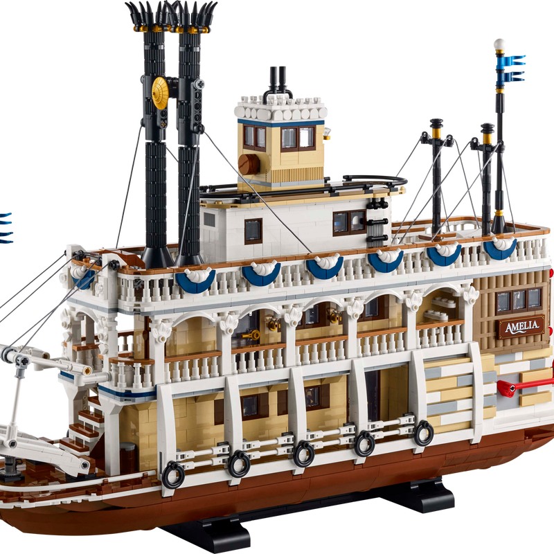 Exquisite Steamship Model, Recreate Maritime Legends