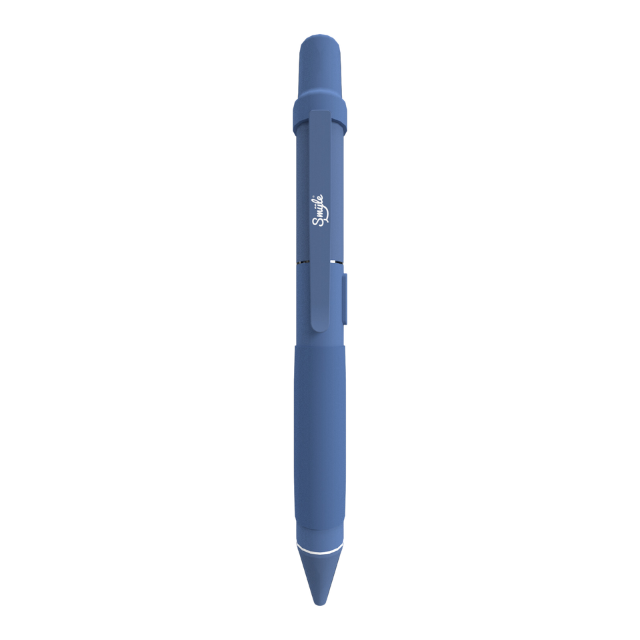 Minimalist pen design with authentic ink-writing functionality Fingertip rotation, inspiration flows with every breath