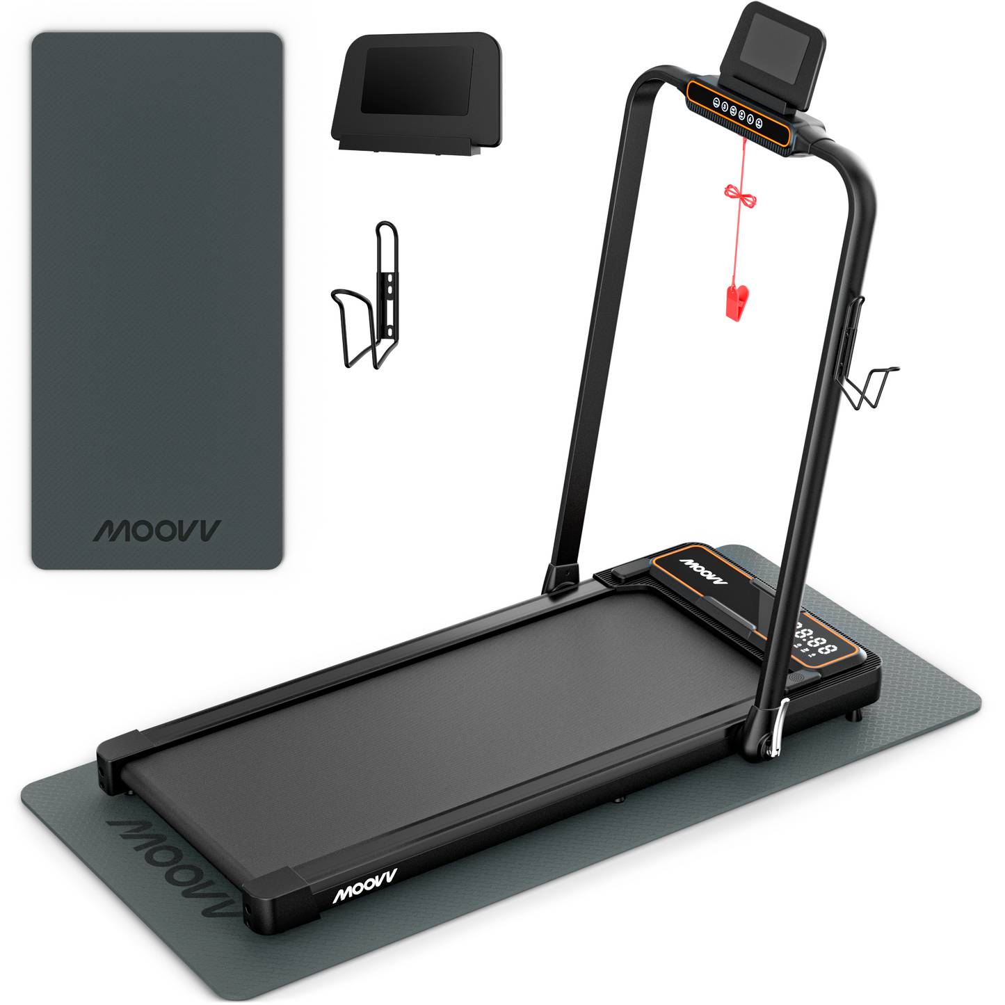 Moovv SmartStep Pro v2 - Foldable Treadmill 1-12km/h