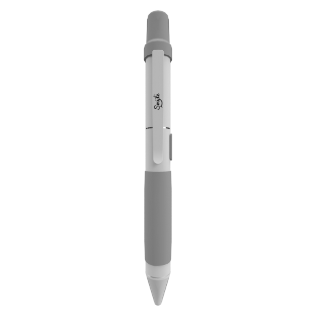 Minimalist pen design with authentic ink-writing functionality Fingertip rotation, inspiration flows with every breath