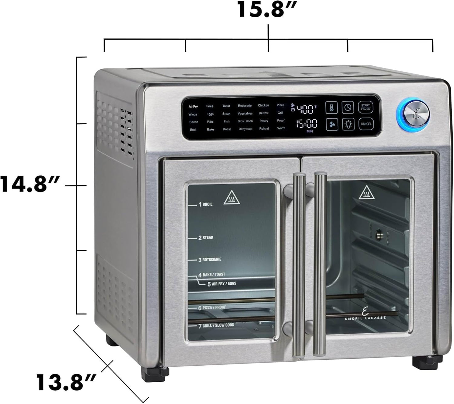 Emeril Lagasse 26QT French Door Air Fryer Oven