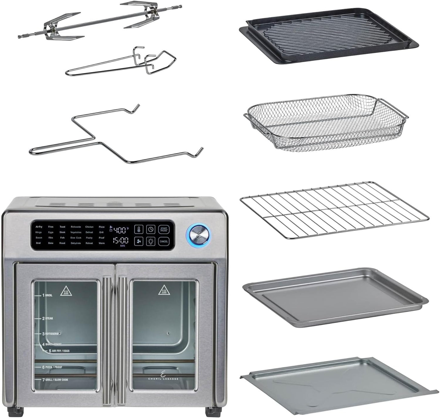 Emeril Lagasse 26QT French Door Air Fryer Oven