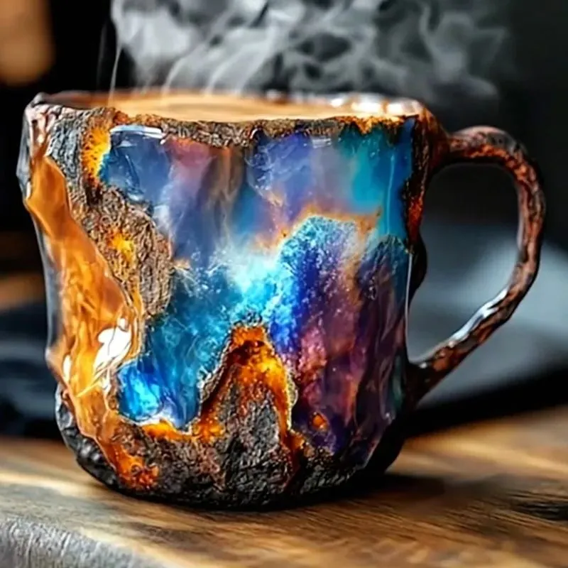 （🔥LAST DAY SALE-80% OFF🔥) ✨️2025 New Mineral Crystal Coffee Mugs☕