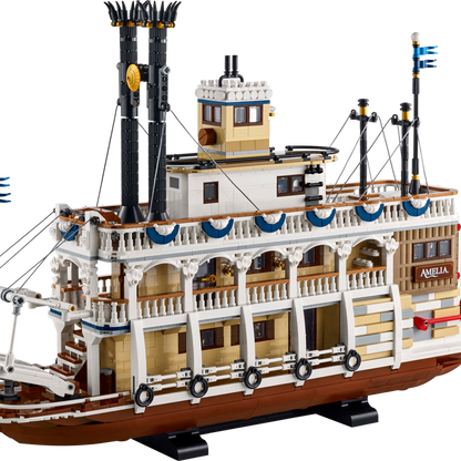 Exquisite Steamship Model, Recreate Maritime Legends