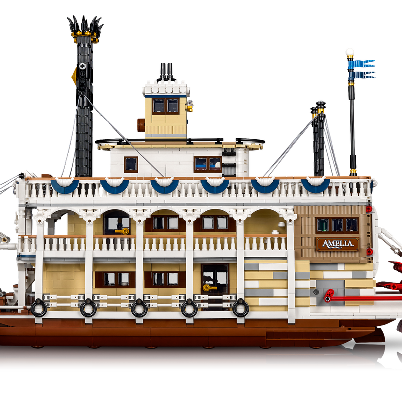 Exquisite Steamship Model, Recreate Maritime Legends