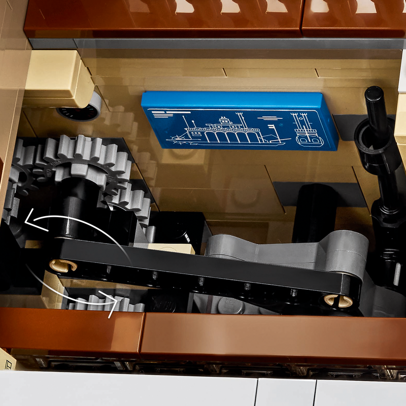 Exquisite Steamship Model, Recreate Maritime Legends