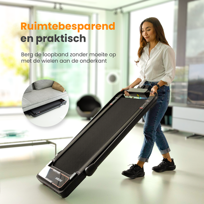 Moovv SmartStep Pro v2 - Foldable Treadmill 1-12km/h