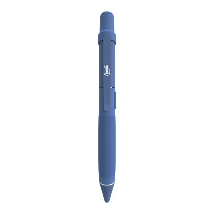 Minimalist pen design with authentic ink-writing functionality Fingertip rotation, inspiration flows with every breath